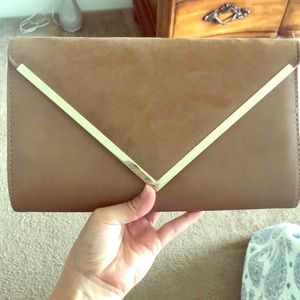 Aldo Clutch (Faux Leather/Suede)